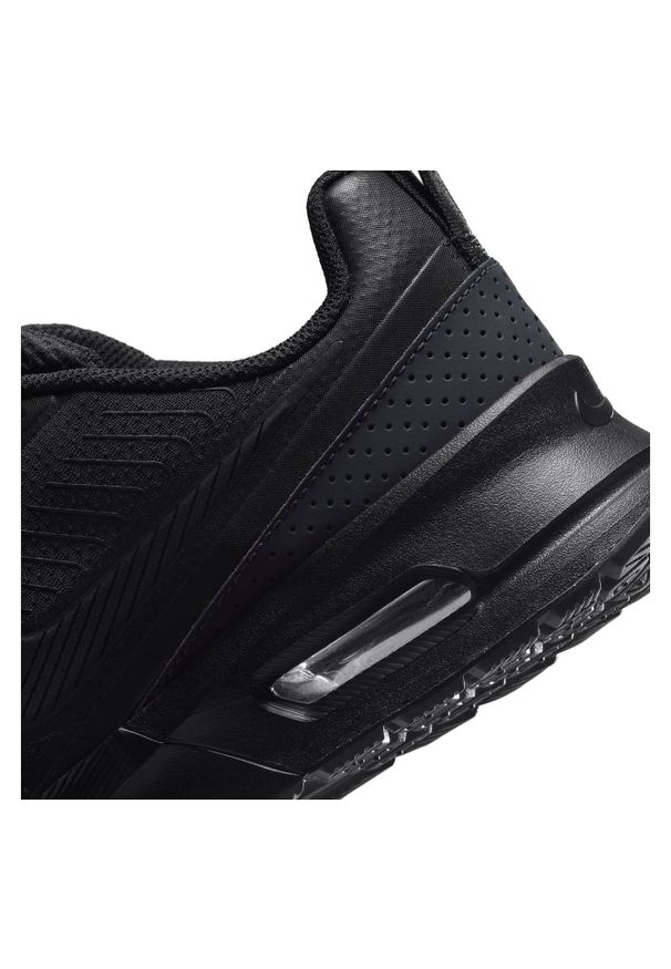 Nike Air Max Nuaxis Sneakersy męskie. Okazja: na co dzień. Kolor: czarny. Materiał: guma. Szerokość cholewki: normalna. Model: Nike Air Max