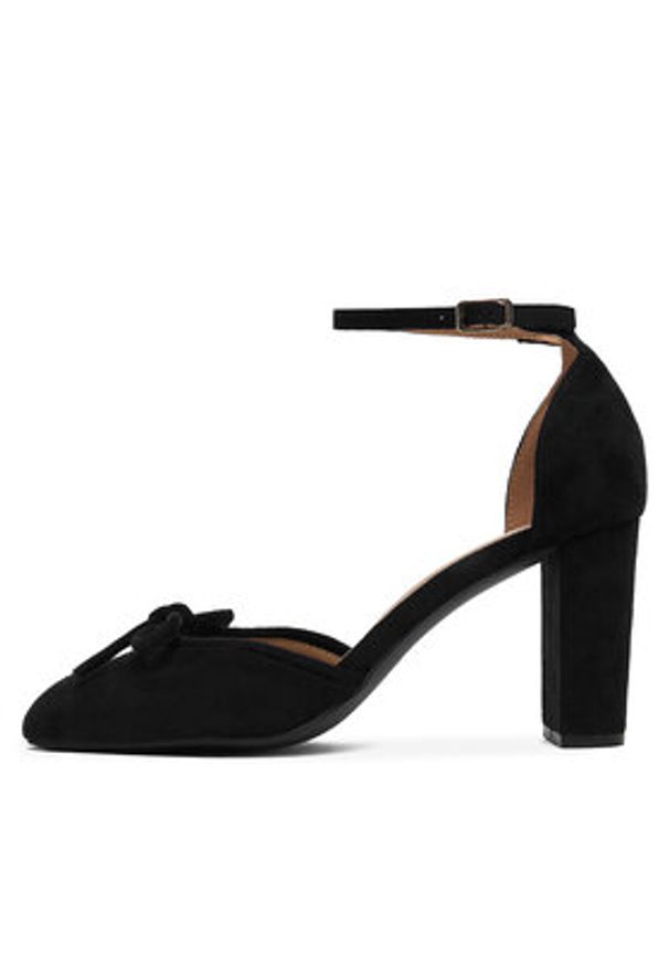 Jenny - JENNY Czółenka CEO-CD25-230-1 Czarny. Kolor: czarny. Materiał: materiał