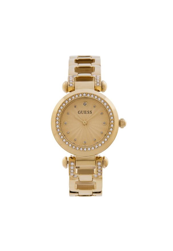 Guess Zegarek Ginger GW0869L4 Złoty. Kolor: złoty