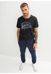 bonprix - T-shirt (2 szt.). Kolor: czarny. Wzór: nadruk #3