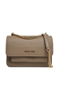 MICHAEL Michael Kors Torebka 32T4GC7C1T Beżowy. Kolor: beżowy. Materiał: skórzane