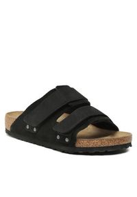 Birkenstock Klapki Uji 1024810 Czarny. Kolor: czarny. Materiał: skóra, nubuk #6