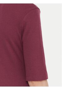 United Colors of Benetton - United Colors Of Benetton Bluzka 3GA2D400U Fioletowy Slim Fit. Kolor: fioletowy. Materiał: bawełna #4