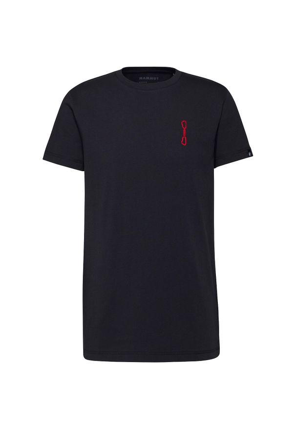 Koszulka bawełniana męska Mammut Massone T-Shirt Quickdraw. Kolor: wielokolorowy, czarny, szary. Materiał: bawełna