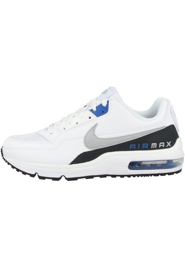 Buty do chodzenia męskie Nike Air Max LTD3. Zapięcie: sznurówki. Kolor: biały, wielokolorowy, niebieski. Materiał: materiał. Szerokość cholewki: normalna. Model: Nike Air Max. Sport: turystyka piesza
