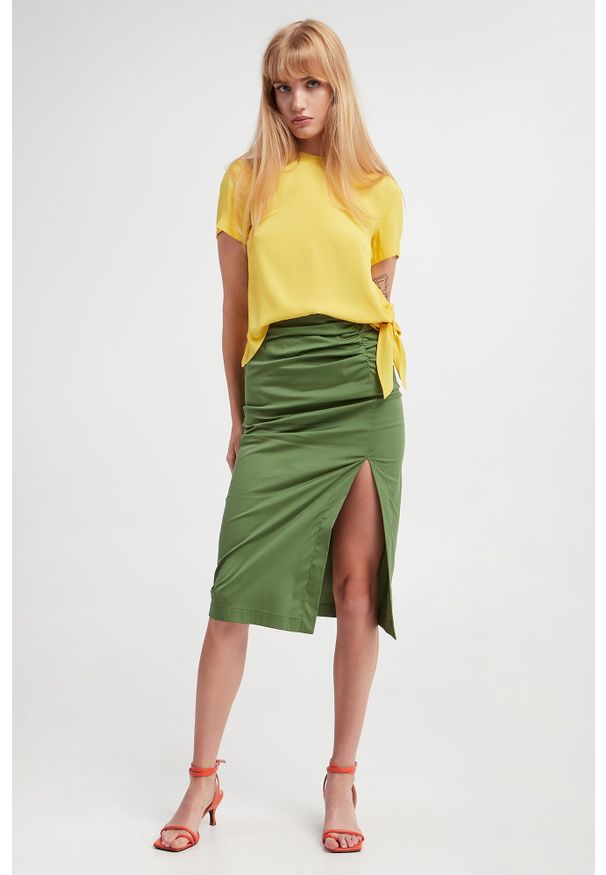 Marella - Bluzka damska jedwabna Pilly MARELLA. Materiał: jedwab