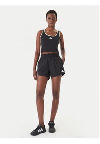 Adidas - adidas Top Stadium JY6963 Czarny Slim Fit. Kolor: czarny. Materiał: bawełna #4