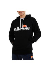 Bluza dresowa męska Ellesse Gottero. Kolor: czarny. Materiał: dresówka