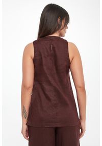 Ecoalf - Top damski lniany Sia ECOALF. Materiał: len #4