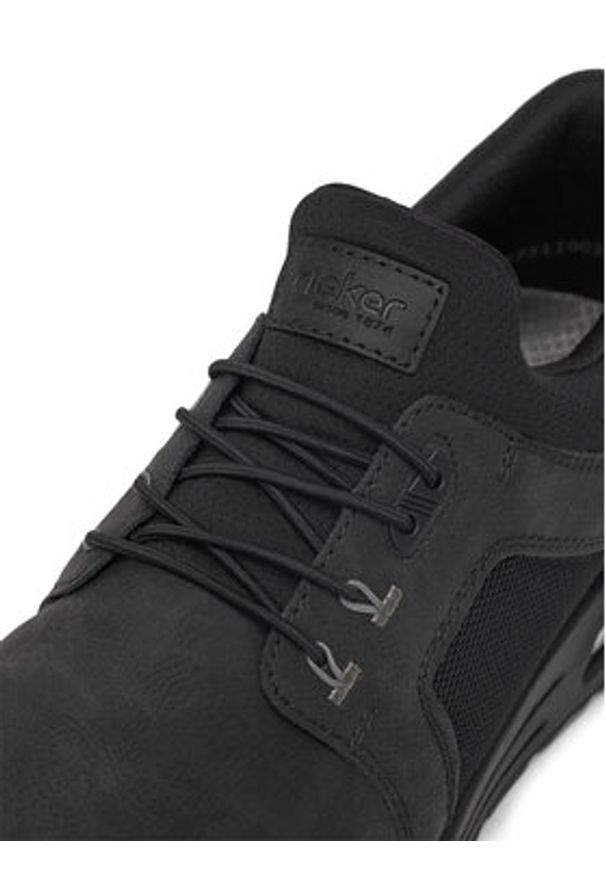 Rieker Sneakersy B1053-00 Czarny. Kolor: czarny. Materiał: skóra
