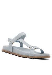 Jenny Fairy Sandały LYN KL H305-8 Błękitny. Kolor: niebieski. Materiał: materiał #5