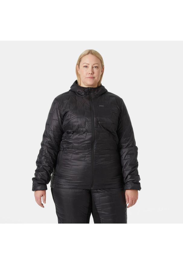 Damska kurtka z kapturem Helly Hansen lifaloft insulator. Typ kołnierza: kaptur. Kolor: czarny. Sezon: zima. Sport: narciarstwo