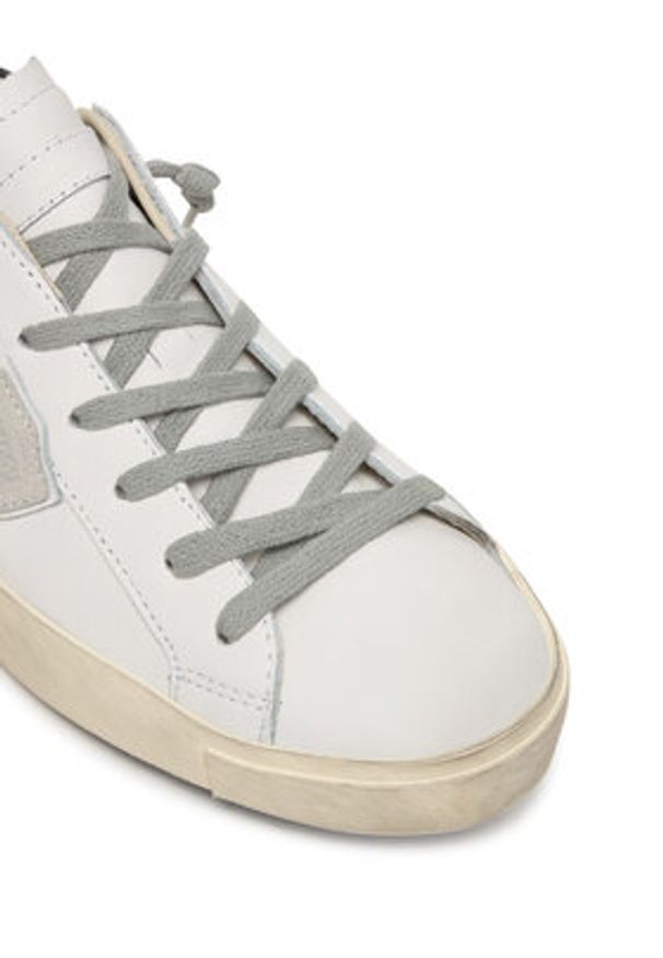 Philippe Model Sneakersy PRLD V030 Biały. Kolor: biały. Materiał: skóra, syntetyk