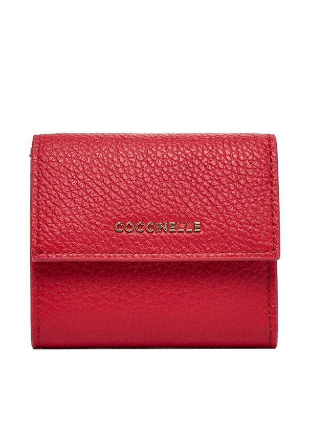Portfel Coccinelle. Kolor: czerwony