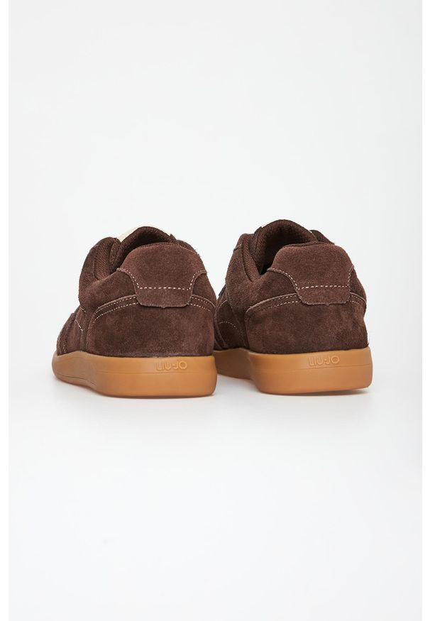 Liu Jo - Sneakersy damskie zamszowe LIU JO. Materiał: zamsz