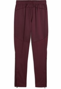 Puma - Młodzieżowe spodnie treningowe Manchester City PUMA Dark Jasper Red. Kolor: czerwony