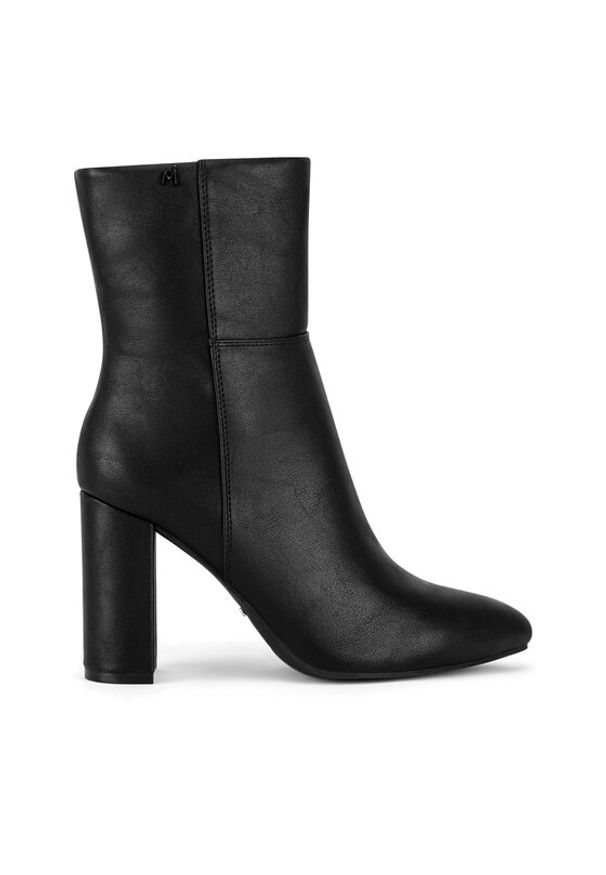 MEXX Botki MI001714543W Czarny. Kolor: czarny. Materiał: skóra