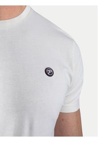 Petrol Industries T-Shirt M-1040-TSR002 Biały Slim Fit. Kolor: biały. Materiał: bawełna #5