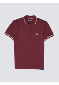 Big-Star - Koszulka męska polo bordowa Poller 604. Okazja: na randkę, do pracy. Typ kołnierza: polo. Kolor: czerwony. Materiał: dzianina, jeans. Wzór: haft. Styl: sportowy, elegancki, klasyczny