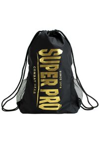 SUPER PRO COMBAT GEAR - Torba Bojowa Super Pro Czarna-Złota Trwała i Przestronna. Kolor: czarny. Materiał: poliester. Styl: militarny