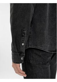 Calvin Klein Jeans Koszula jeansowa Linear J30J324581 Szary Relaxed Fit. Kolor: szary. Materiał: bawełna #4