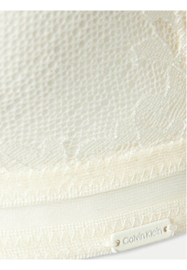 Calvin Klein Underwear Biustonosz braletka 000QF7749E Biały. Kolor: biały. Materiał: syntetyk