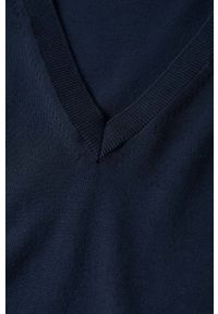 Mango Man - Sweter TENV. Okazja: na co dzień. Kolor: niebieski. Materiał: dzianina. Styl: casual #4