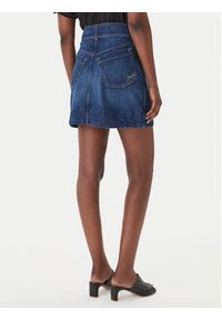 BOSS Spódnica jeansowa 50559404 Niebieski Regular Fit. Kolor: niebieski. Materiał: bawełna #5