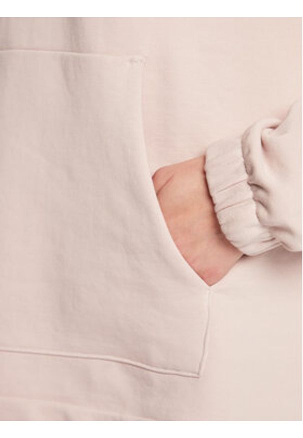 outhorn - Outhorn Bluza TSWSF082 Różowy Oversize. Kolor: różowy. Materiał: bawełna