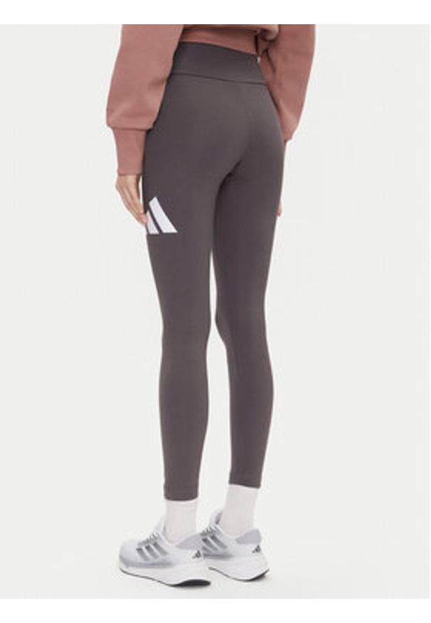 Adidas - adidas Legginsy Essentials Big Logo JH1188 Szary Slim Fit. Kolor: szary. Materiał: bawełna
