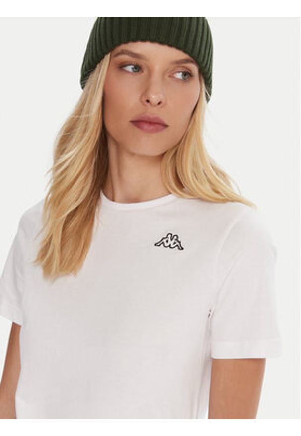 Kappa Komplet 3 t-shirtów Logo Sylvie 38277LW Czarny Regular Fit. Kolor: czarny. Materiał: bawełna