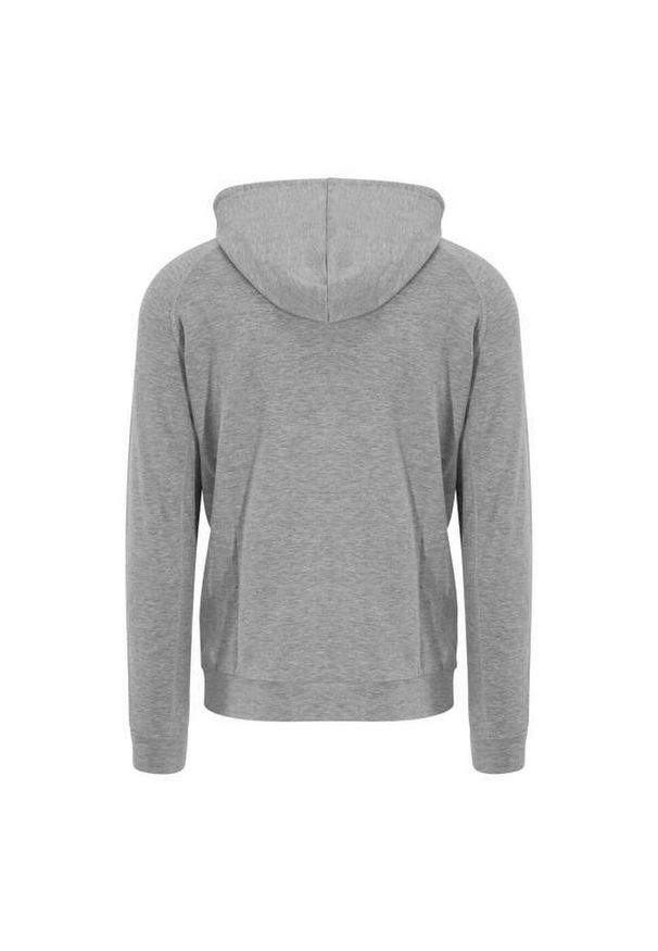 JUST COOL - Męska Bluza Z Kapturem Urban Fitness. Typ kołnierza: kaptur. Kolor: szary. Sport: fitness