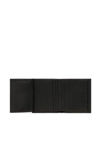 Calvin Klein Duży Portfel Damski Ck Must Mono Trifold 6Cc W/Coin K50K510306 Czarny. Kolor: czarny. Materiał: skóra