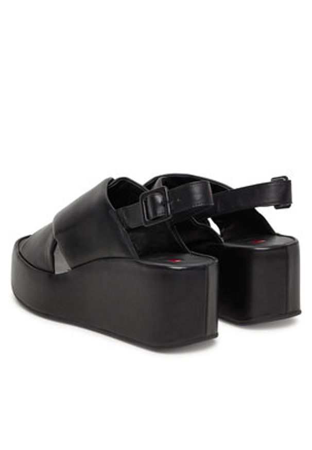 HÖGL Sandały Lucie 9-102500 Czarny. Kolor: czarny. Materiał: skóra