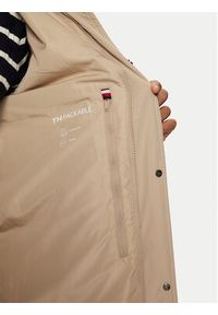 TOMMY HILFIGER - Tommy Hilfiger Płaszcz przejściowy MW0MW37651 Beżowy Regular Fit. Kolor: beżowy. Materiał: syntetyk #4