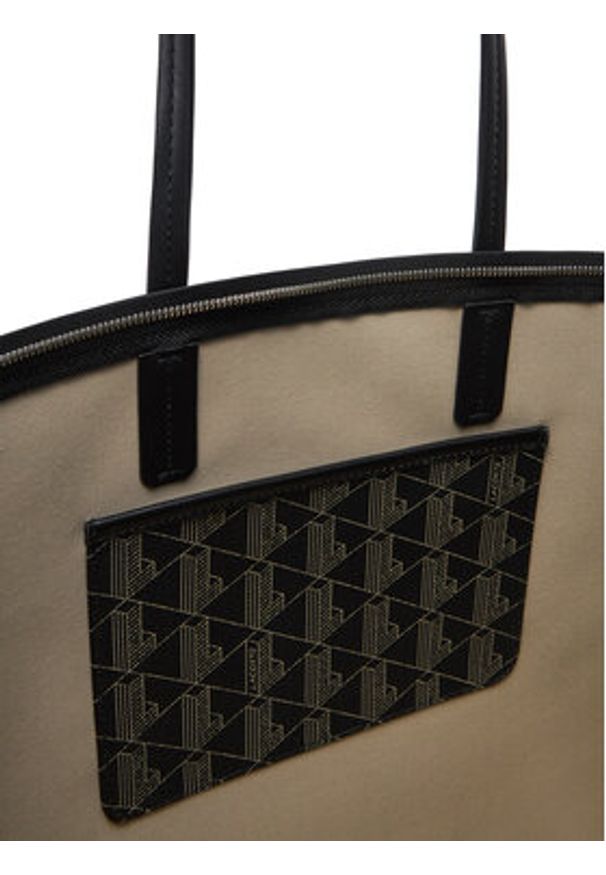 Lacoste Torebka NF5002ZE Czarny. Kolor: czarny. Materiał: skórzane