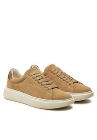 BOSS Sneakersy Amber Tenn 50536263 Beżowy. Kolor: beżowy. Materiał: zamsz, skóra #5