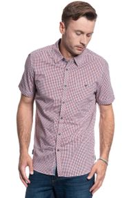 Mustang - MĘSKA KOSZULA MATERIAŁOWA MUSTANG COLLIN CHECK SHIRT 1009557 11735. Materiał: materiał
