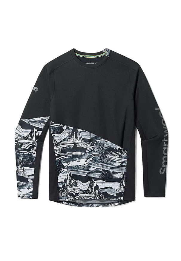 Bluza rowerowa męska Smartwool Mountain Bike LS Jersey. Kolor: czarny. Materiał: jersey