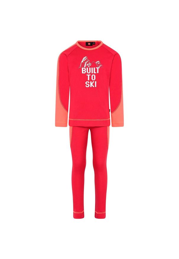 Bielizna termoaktywna dziecięca LEGO ULTAR 700. Kolor: czerwony