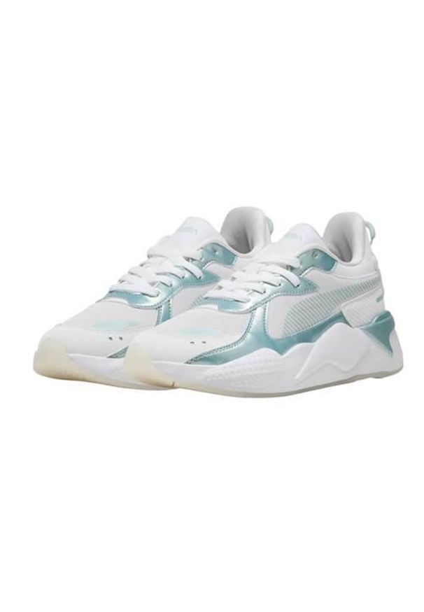 Buty do chodzenia damskie Puma Rs-x Astro Escape. Zapięcie: sznurówki. Kolor: biały. Materiał: guma, syntetyk, tkanina, materiał. Szerokość cholewki: normalna. Sport: turystyka piesza