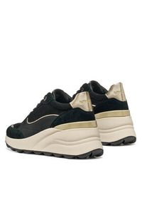 Geox Sneakersy D Spherica Ec13 D45WAA 0MA22 C9999 Czarny. Kolor: czarny. Materiał: zamsz, skóra #3