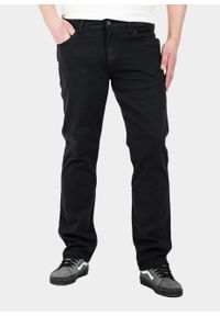 Wrangler - MĘSKIE SPODNIE WRANGLER GREENSBORO BLACK RINSE 112362309 #1