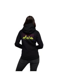 Bluza z kapturem Damska Black Diamond Rise And Climb Hoody. Typ kołnierza: kaptur. Kolor: czarny