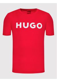 Hugo T-Shirt Dulivio 50467556 Czerwony Regular Fit. Kolor: czerwony. Materiał: bawełna