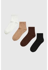 MOODO - Skarpety 4-pack. Materiał: elastan, poliester, bawełna