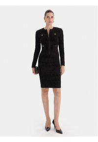 Marciano Guess Spódnica ołówkowa 5BGD00 5661Z Czarny Slim Fit. Kolor: czarny. Materiał: syntetyk #3