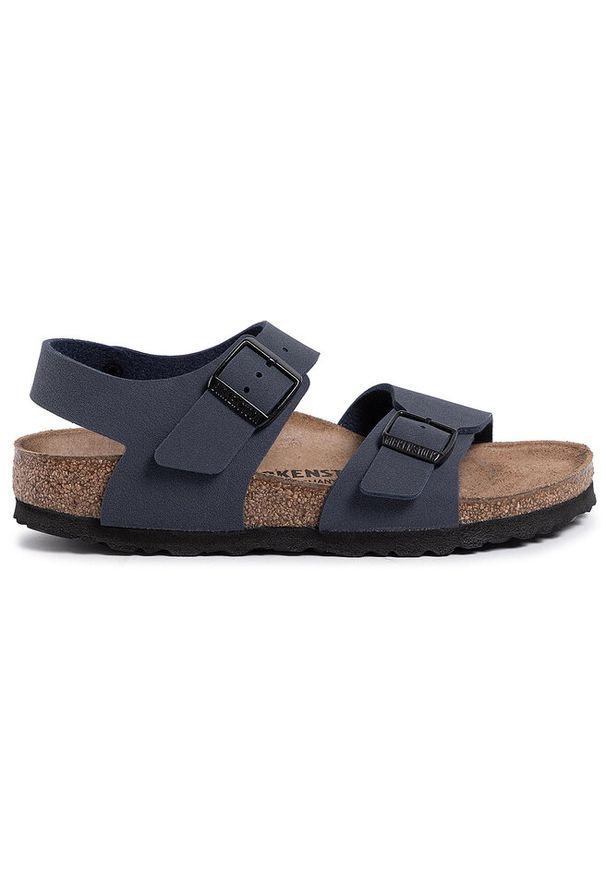 Sandały Birkenstock. Kolor: niebieski