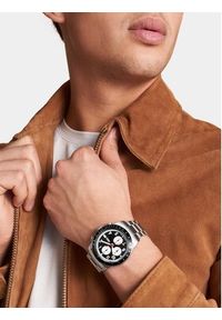 Fossil Zegarek Sport Tourer FS6045 Srebrny. Kolor: srebrny. Styl: sportowy #4
