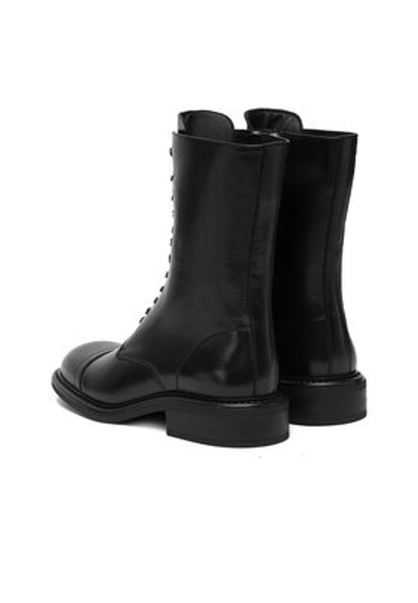 Gino Rossi Trzewiki EO-VEX-09814-25 Czarny. Kolor: czarny. Materiał: skóra